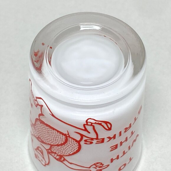 Vintage "I Love Noise" Shot Glass With Bowling Design - Picture 9 of 11